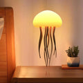 Round Jellyfish Lamp with Dancing Legs, Multicolor