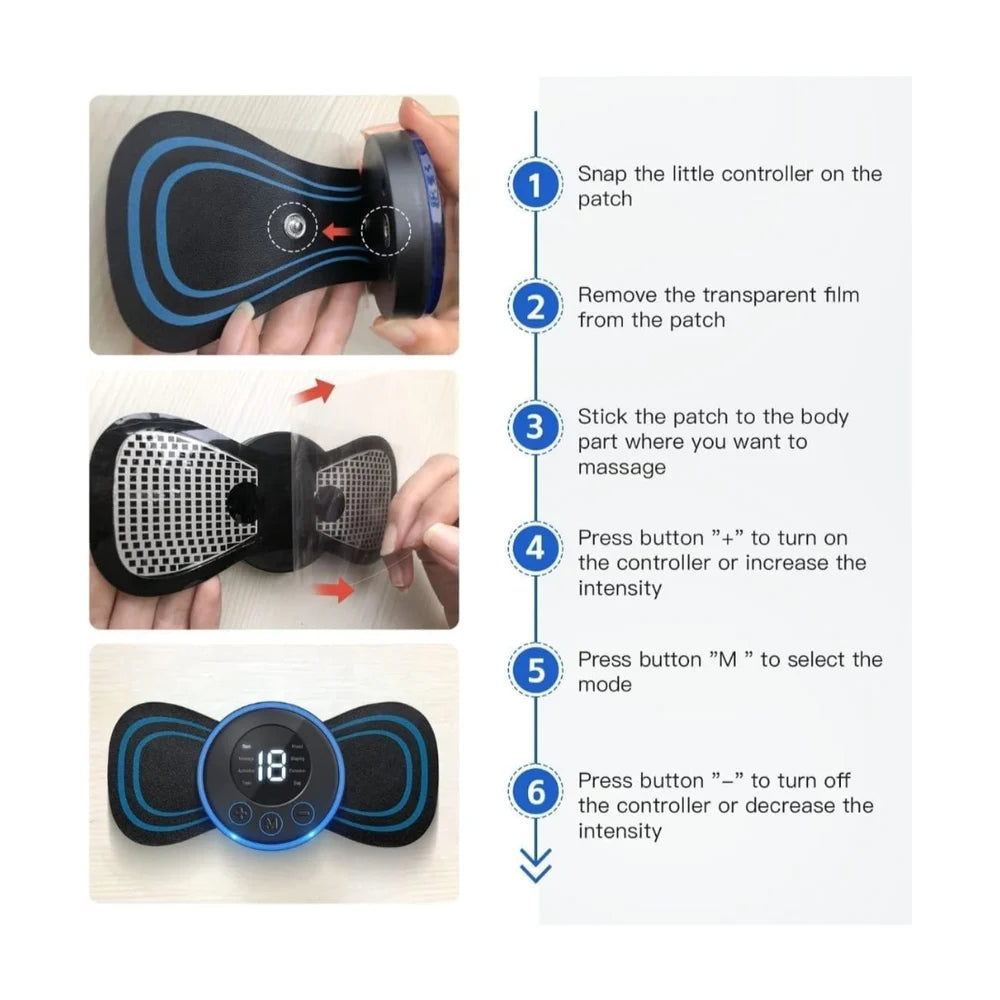 Premium Wireless EMS Mini Massager Butterfly Massager