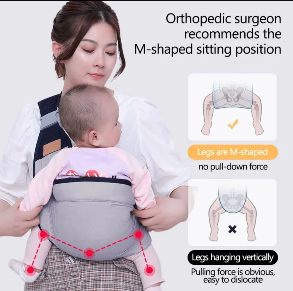 Premium baby carrier wrap
