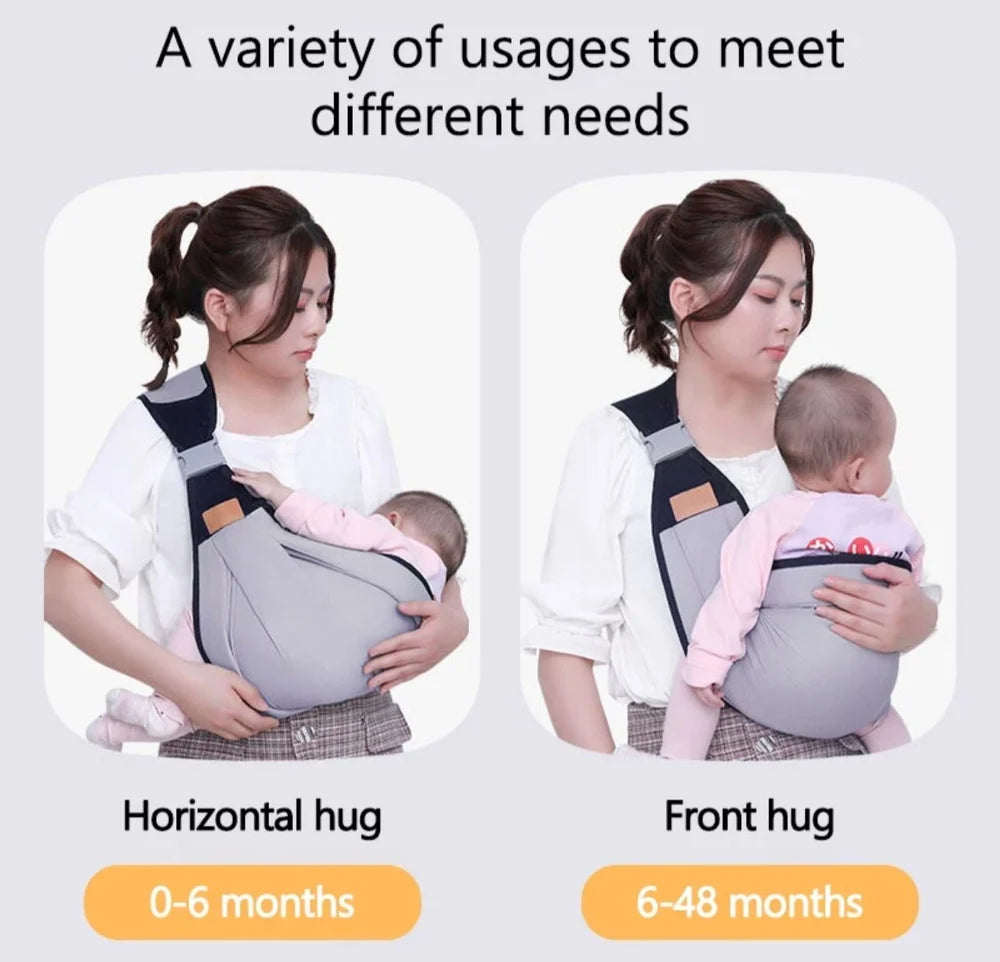 Premium baby carrier wrap